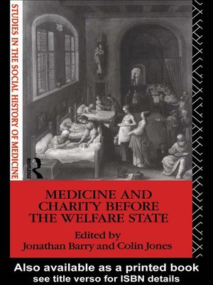 cover image of Medicine and Charity Before the Welfare State